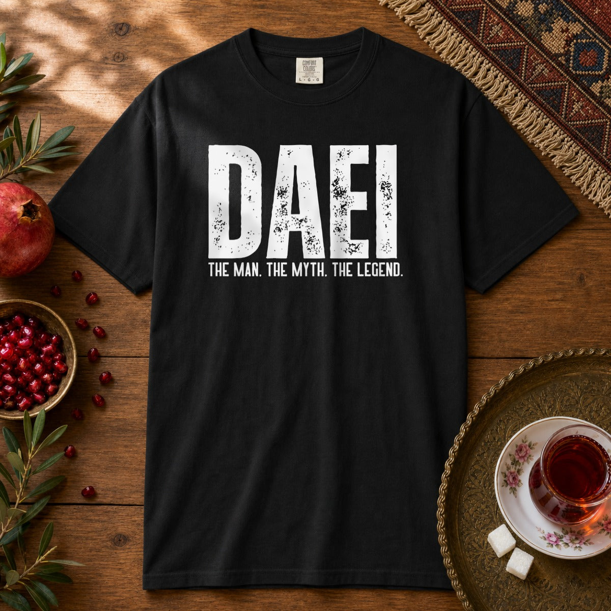 Daei, the myth Premium Tee - Black