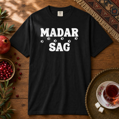 Madar Sag Premium Tee - Black