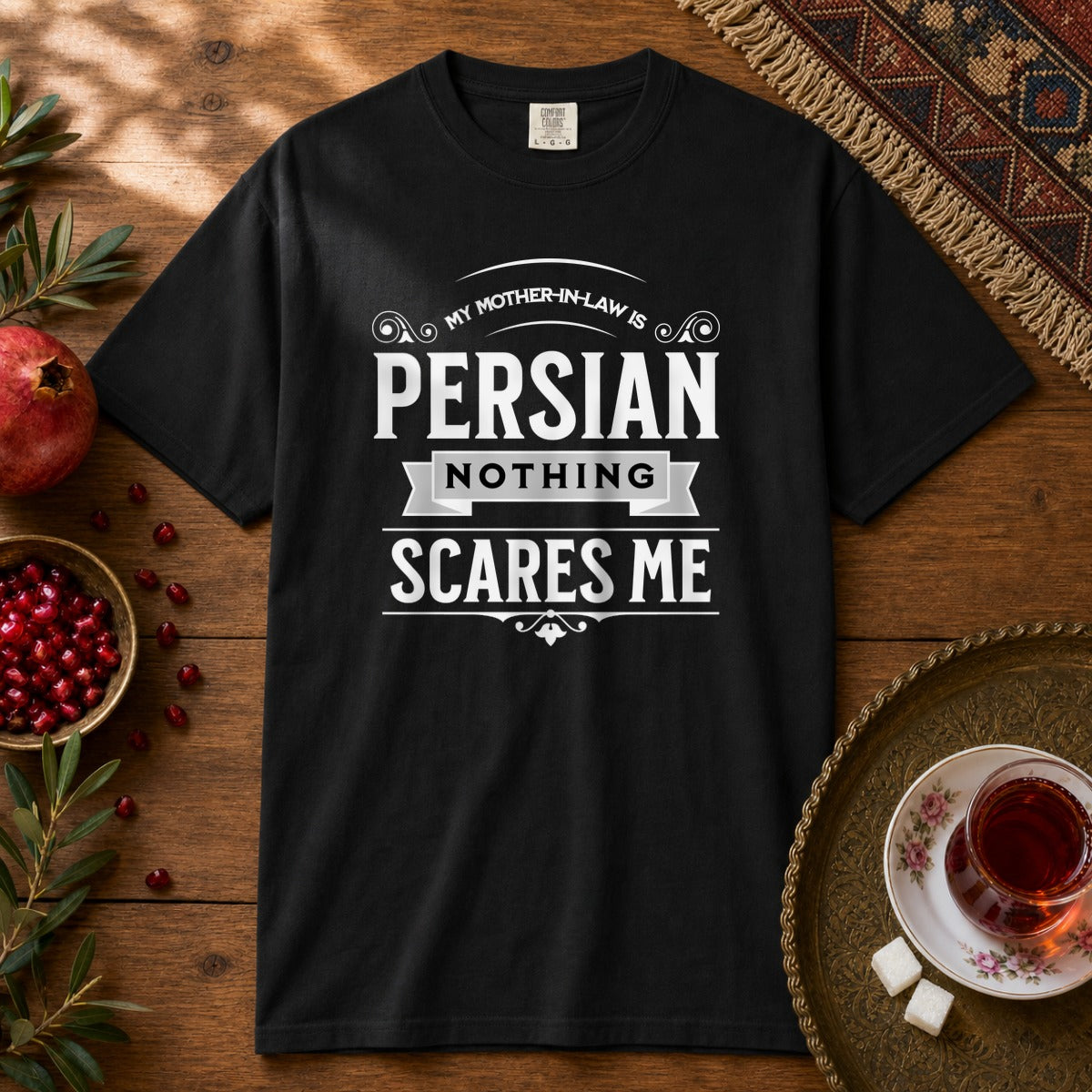 My Mother-in-law is Persian Premium Tee - Black
