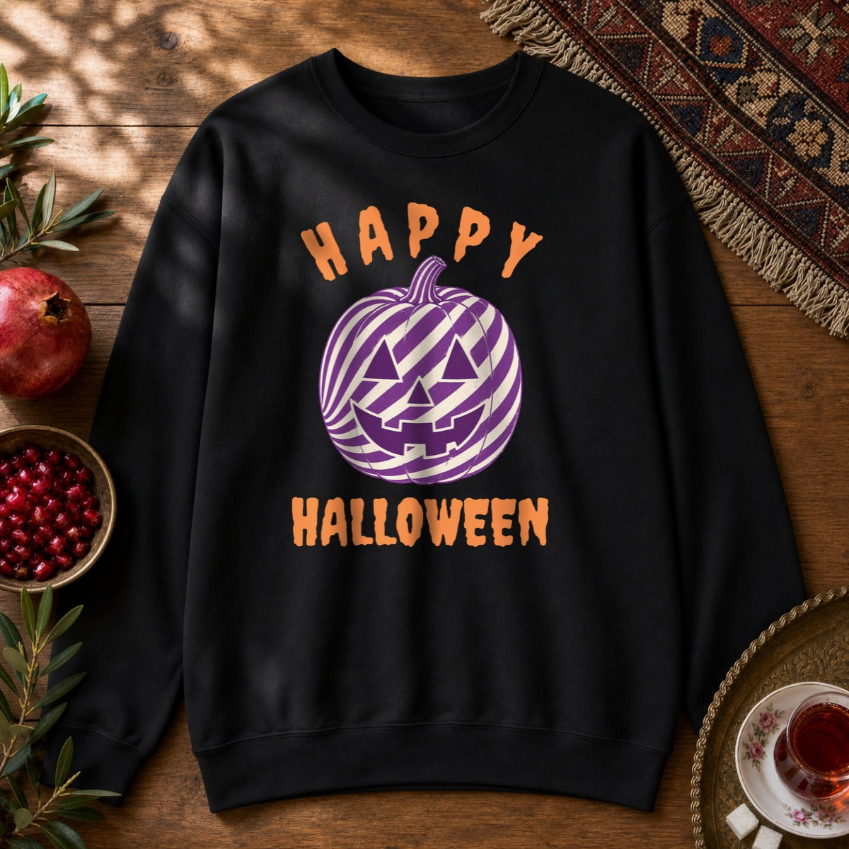 Happy Halloween - Toop Plastici Sweatshirt - Black