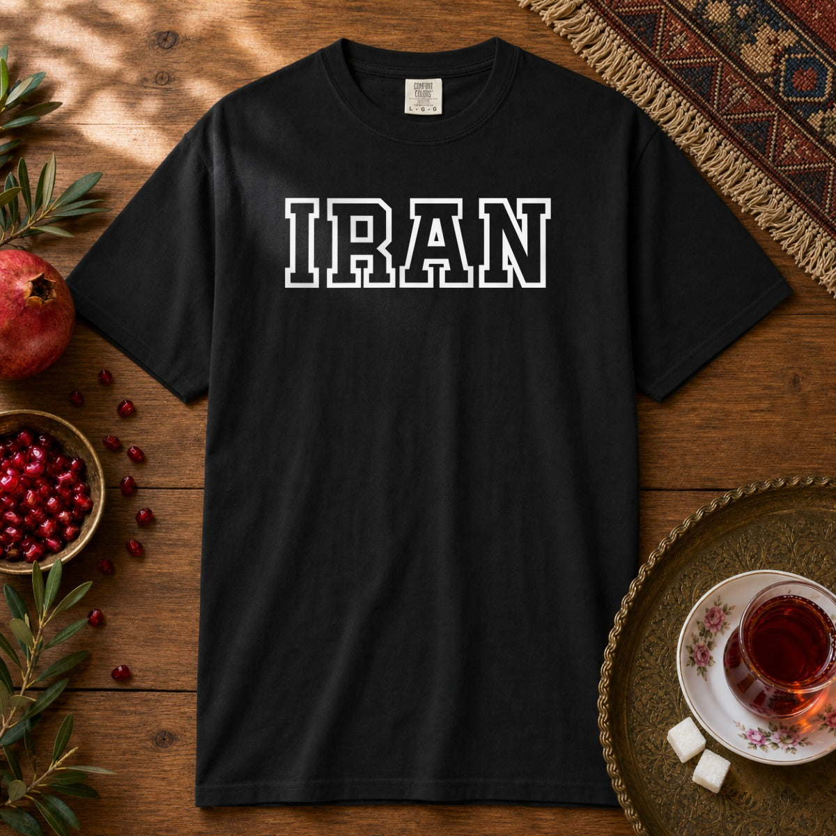 IRAN Premium Tee - Black