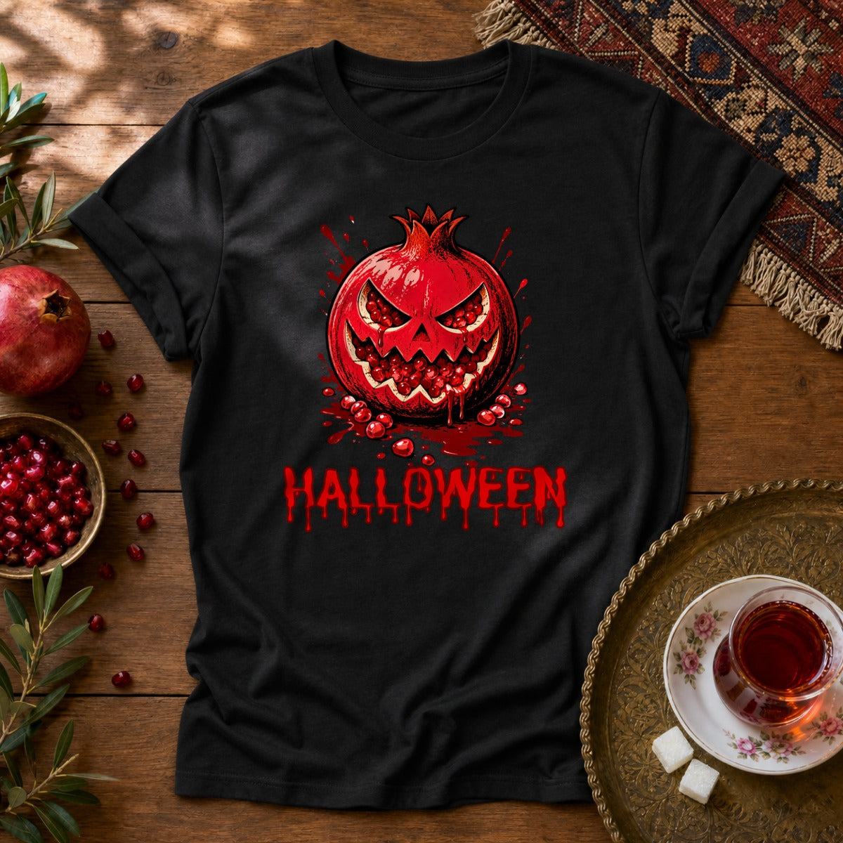 Halloween Anar Unisex T-Shirt - Black