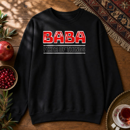 Fixer Baba Sweatshirt - Black