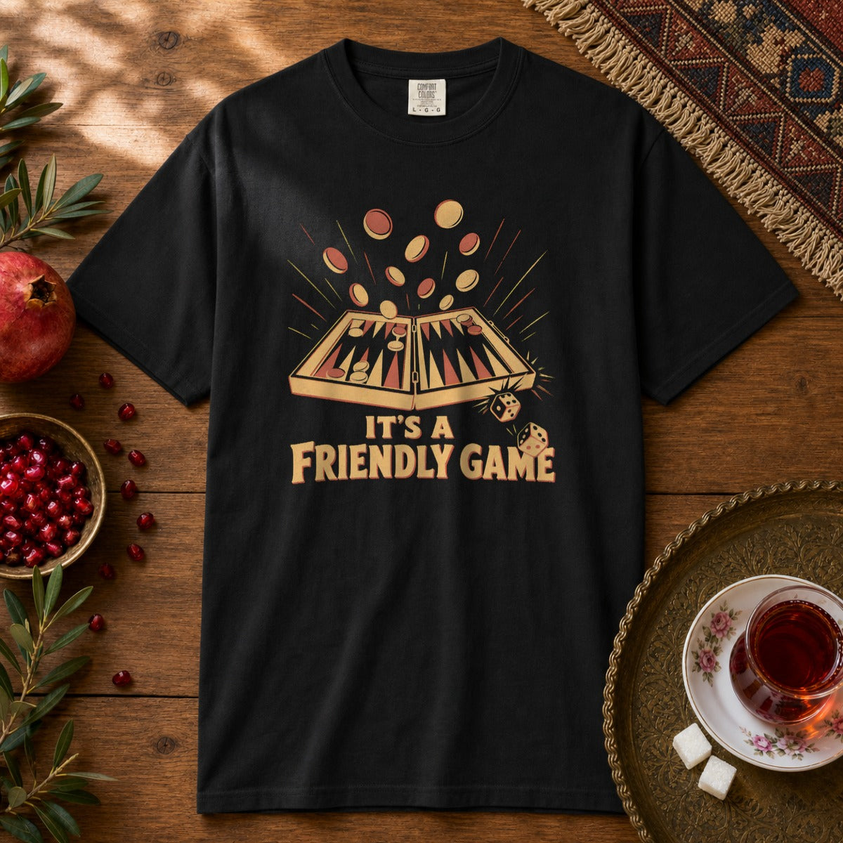 It's a Friendly Game Premium Tee - Black