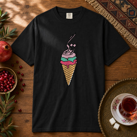 Life Ice Cream Premium Tee - Black