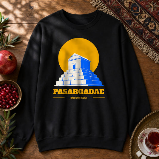 Pasargadae Sweatshirt - Black