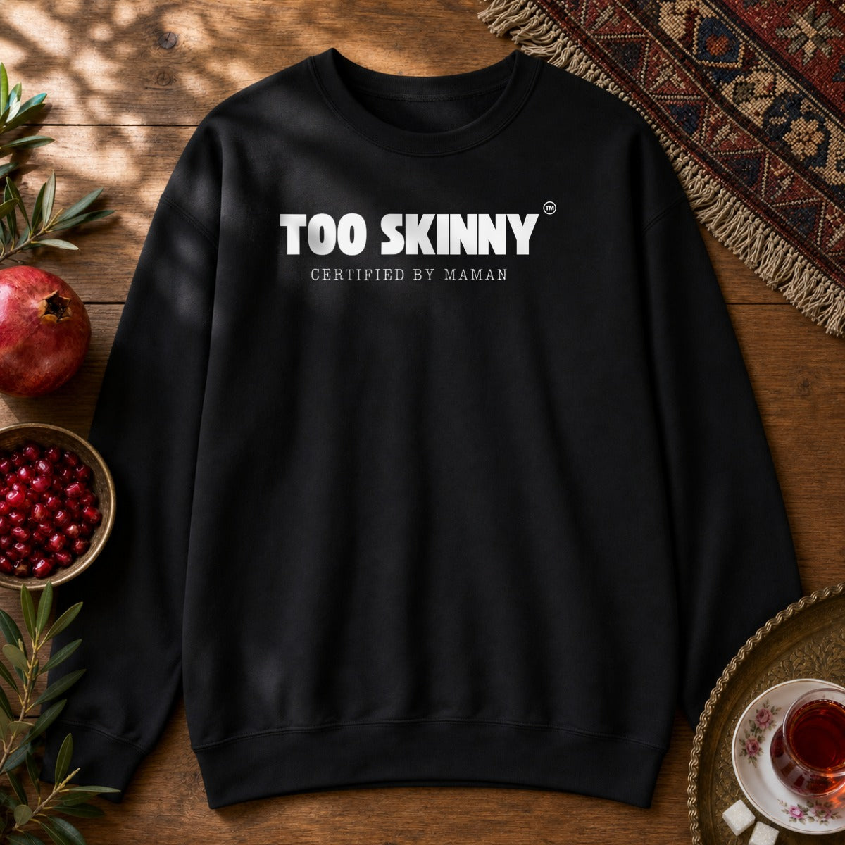 Too Skinny Sweatshirt - Black