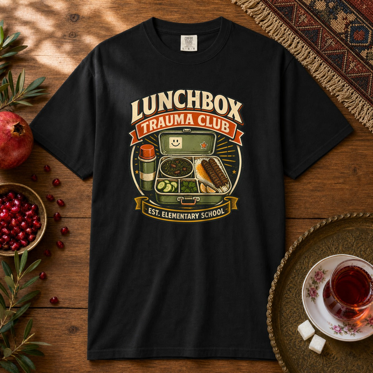 Lunchbox Trauma Club Premium Tee - Black
