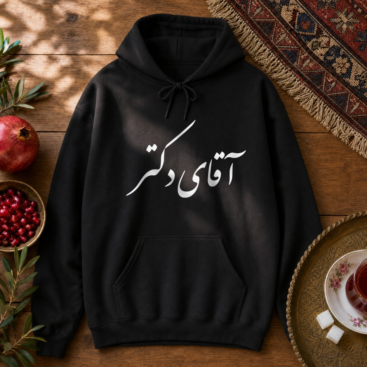 Aghaye Doctor Hoodie - Black
