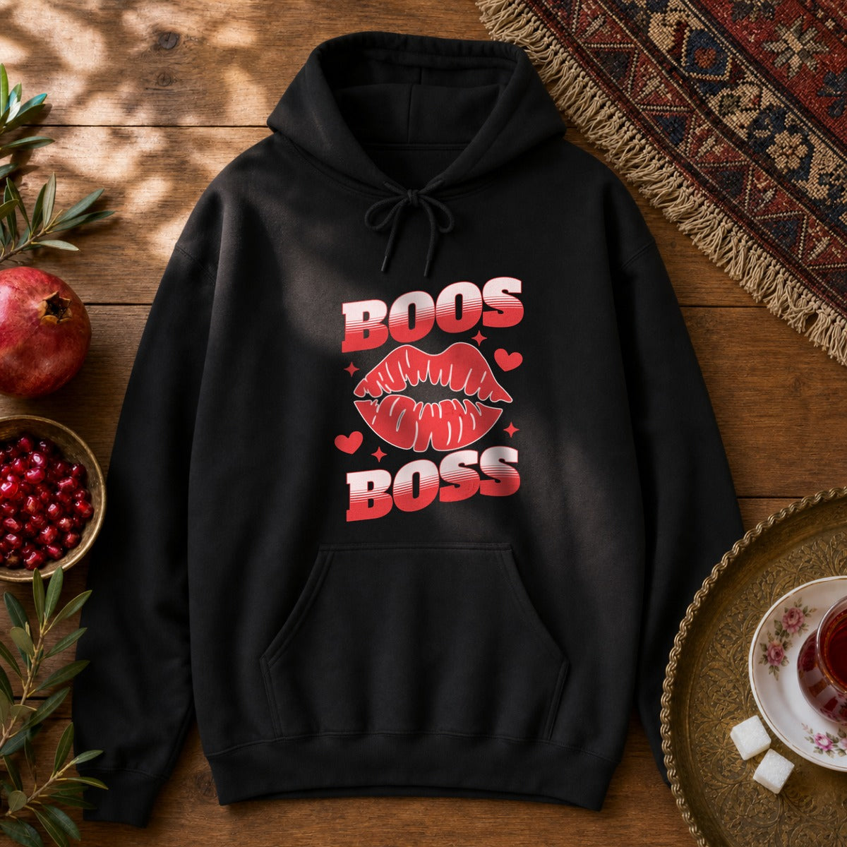 Boos Boss Hoodie - Black