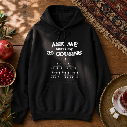 39 Cousins Hoodie - Black