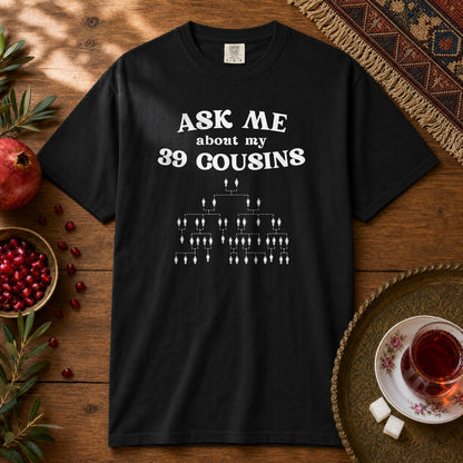 39 Cousins Premium Tee - Black