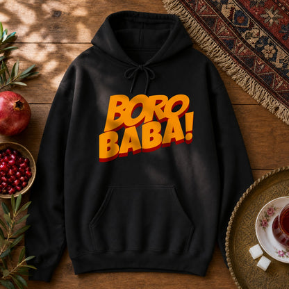 Boro Baba Hoodie - Black