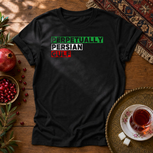 Perpetually Persian Gulf Unisex T-Shirt - Black