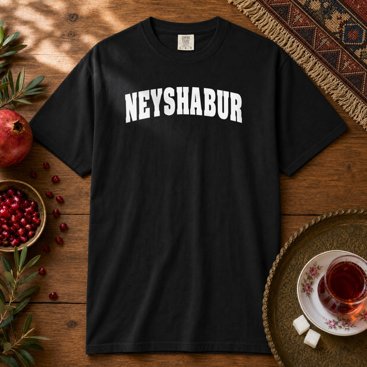 Neyshabur Premium Tee - Black