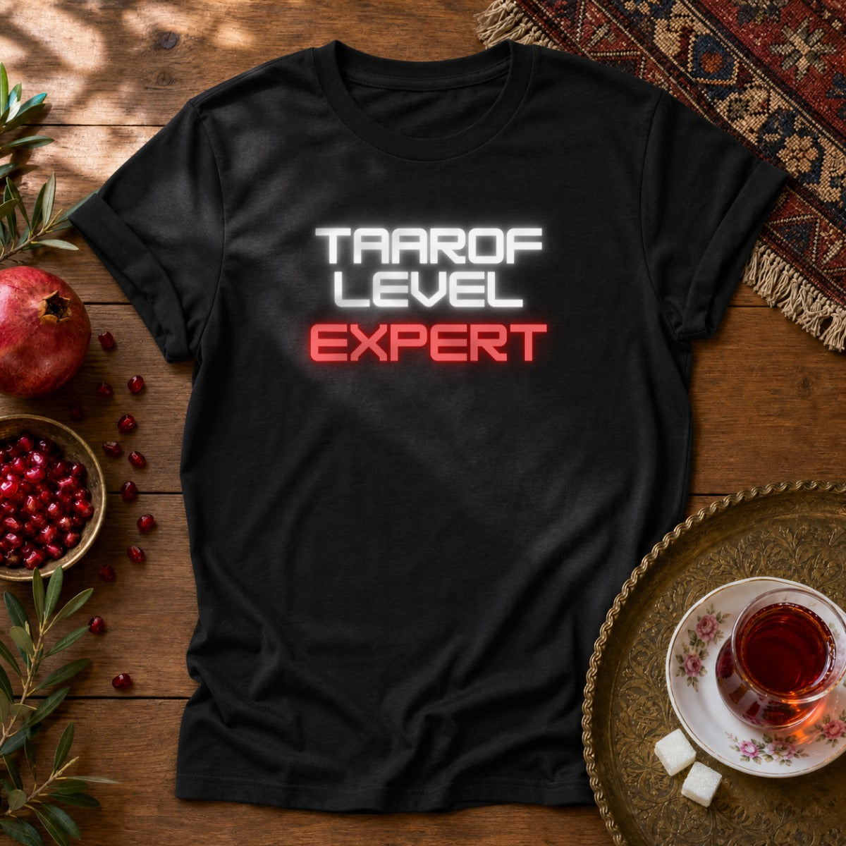 Taarof Level Expert Unisex T-Shirt - Black