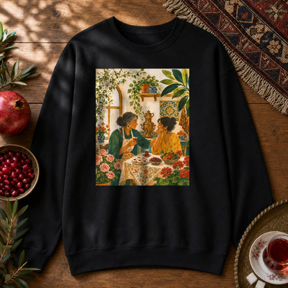 Maman's Kitchen Sweatshirt - Black