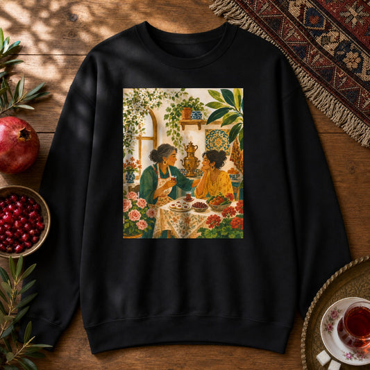 Maman's Kitchen Sweatshirt - Black