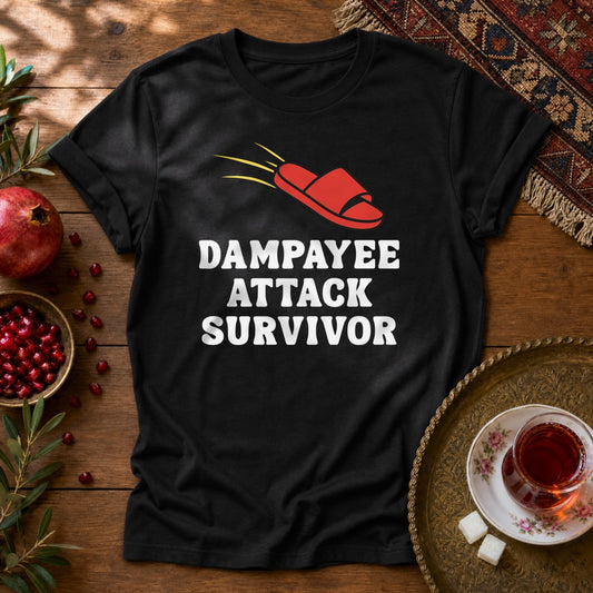 Dampayee Attack Survivor Unisex T-Shirt - Black