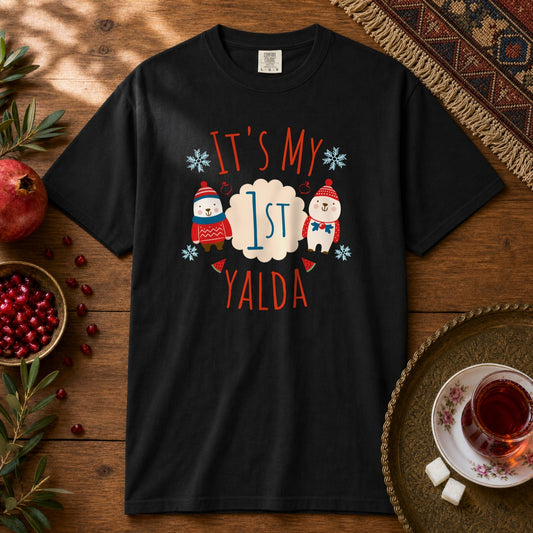 My First Yalda Premium Tee - Black