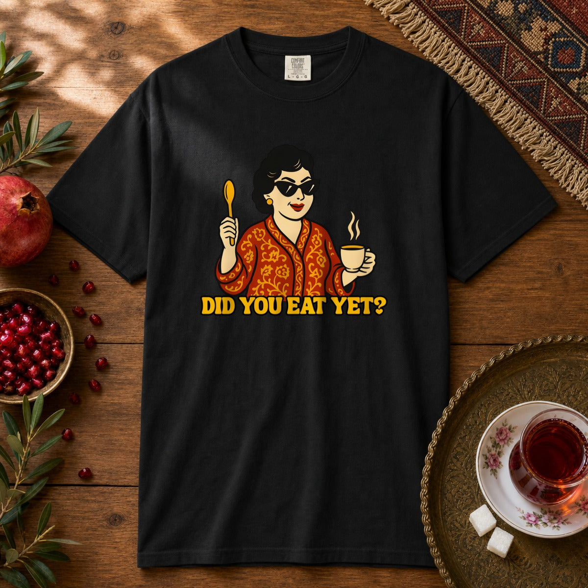 Did you eat yet? 1 Premium Tee - Black