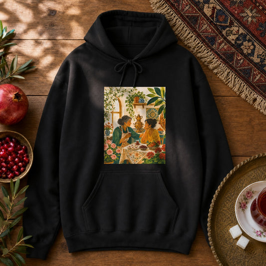Maman's Kitchen Hoodie - Black