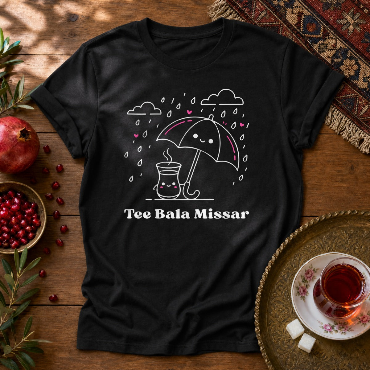 Tee Bala Missar Unisex T-Shirt - Black