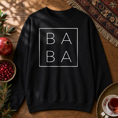 Baba Minimal Sweatshirt - Black