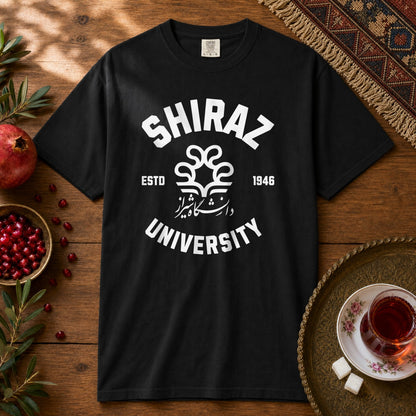 Shiraz University Premium Tee - Black