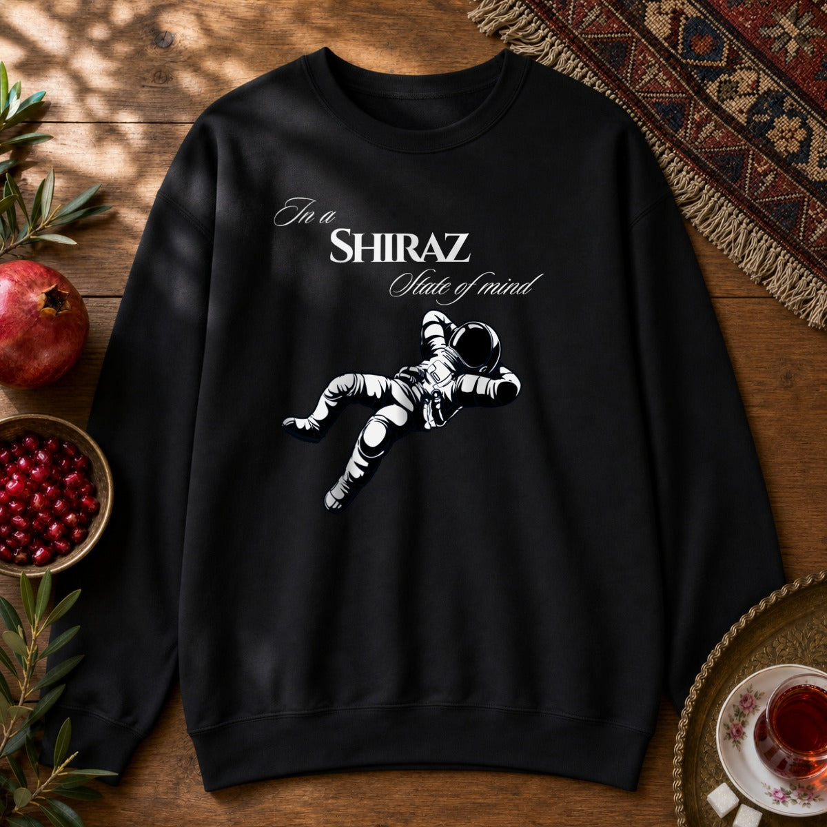 Shiraz State of Mind Sweatshirt - Black