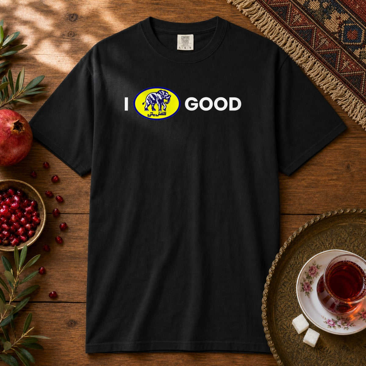 I Feel Good Premium Tee - Black