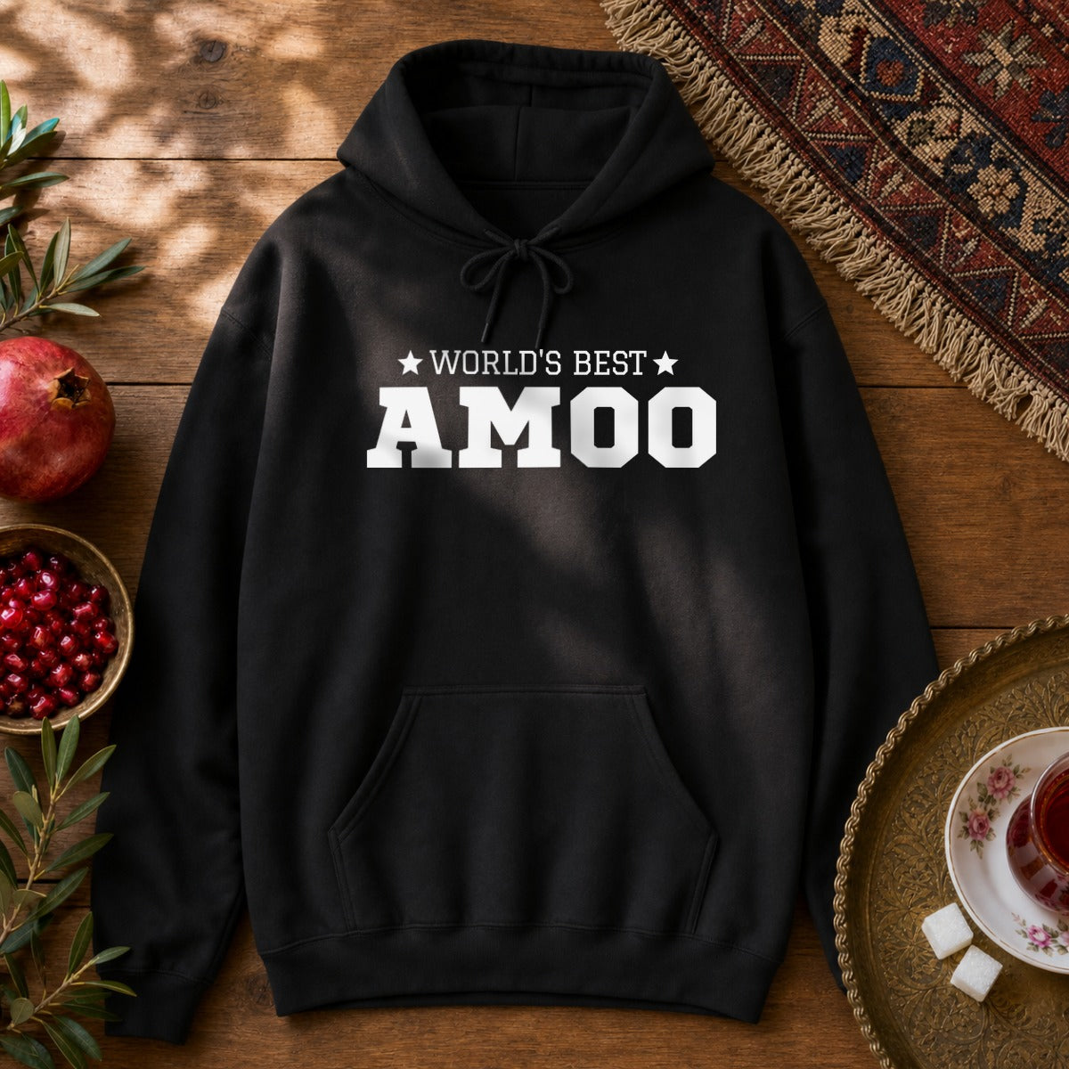 World's Best Amoo Hoodie - Black