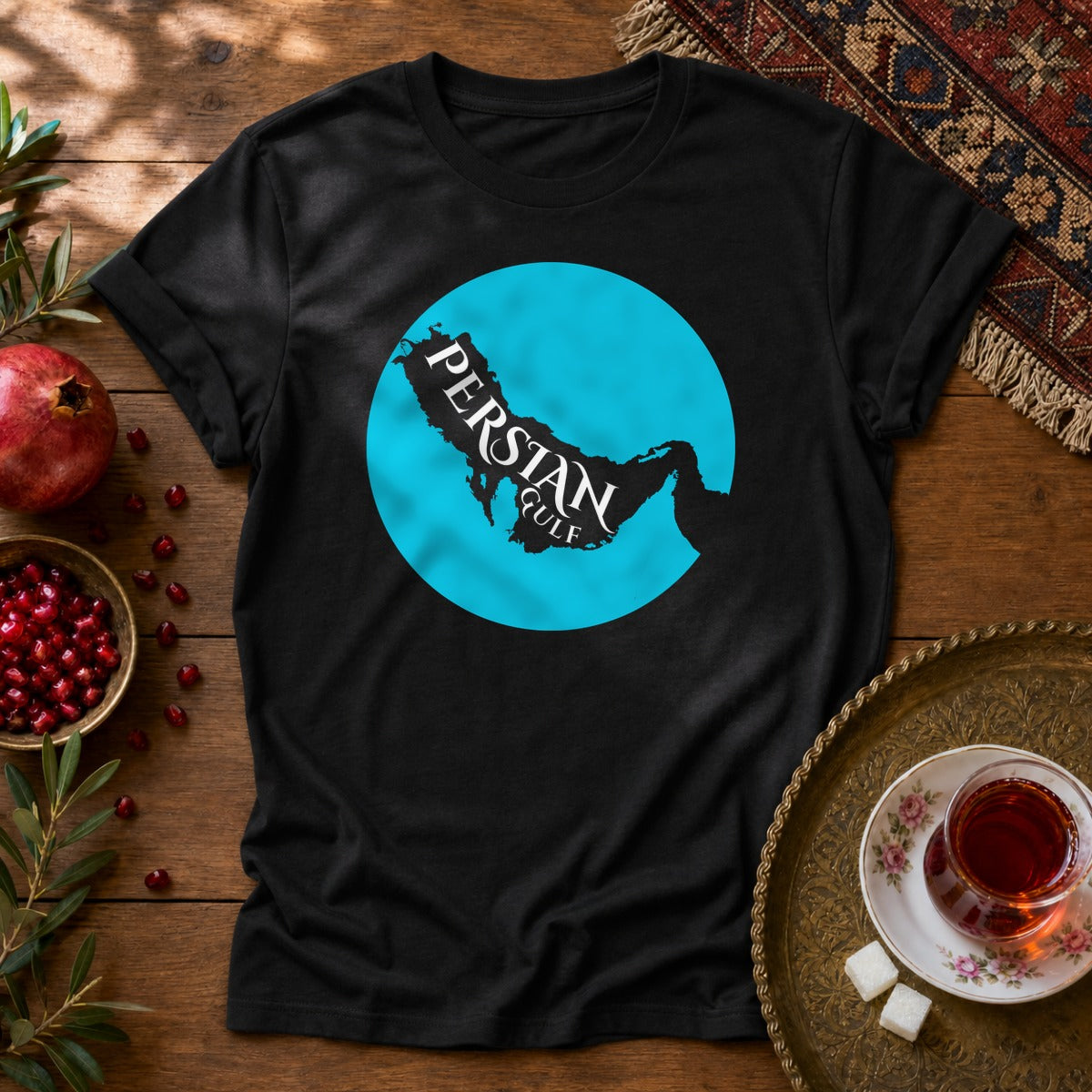 Persian Gulf Unisex T-Shirt - Black