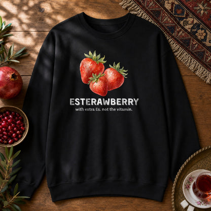 Esterawberry Sweatshirt - Black