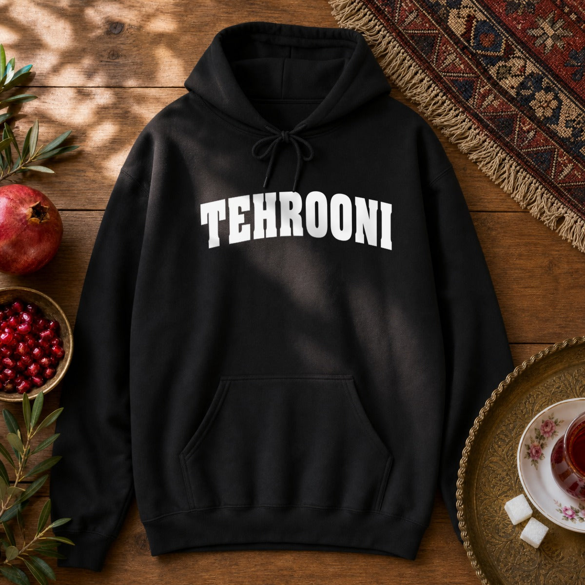 Tehrooni Hoodie - Black