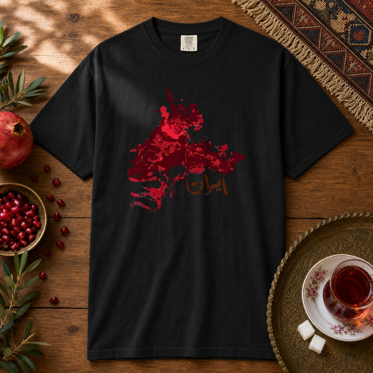 Iran in Blood Premium Tee - Black