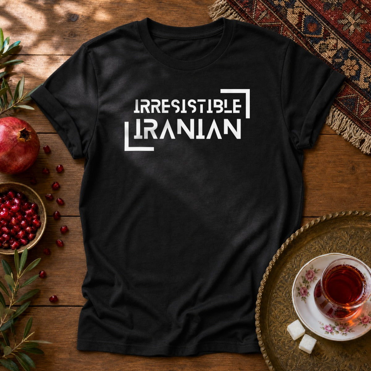 Irresistible Iranian Unisex T-Shirt - Black