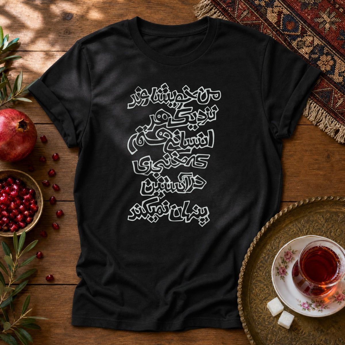 Peace Unisex T-Shirt - Black