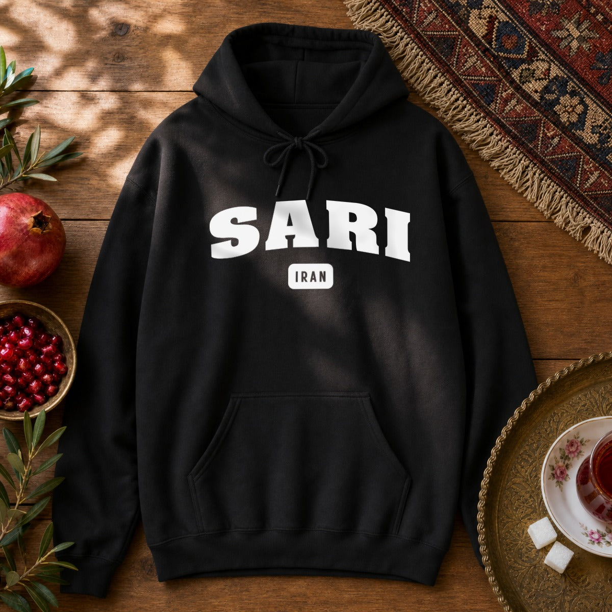 Sari Hoodie - Black