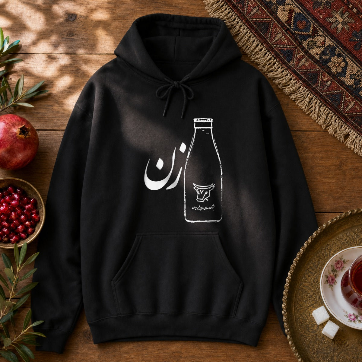 Shirzan Hoodie - Black