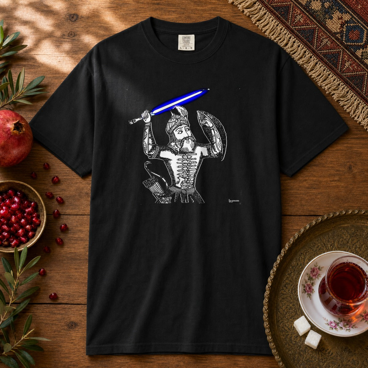 Rostam Skywalker Premium Tee - Black