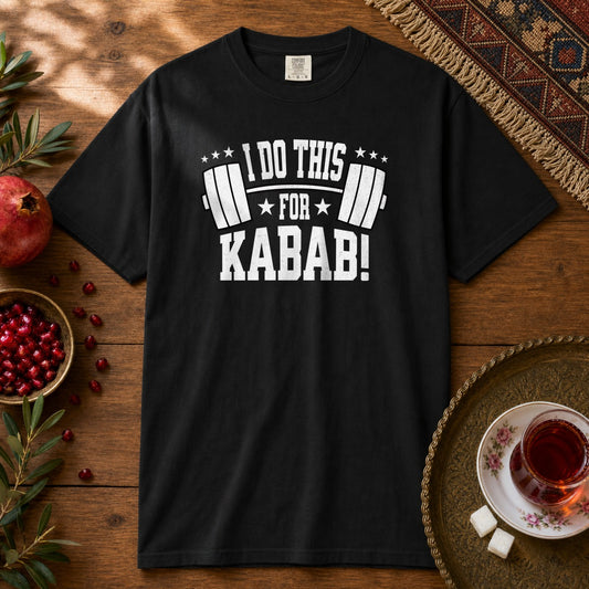 I do this for Kabab! Premium Tee - Black