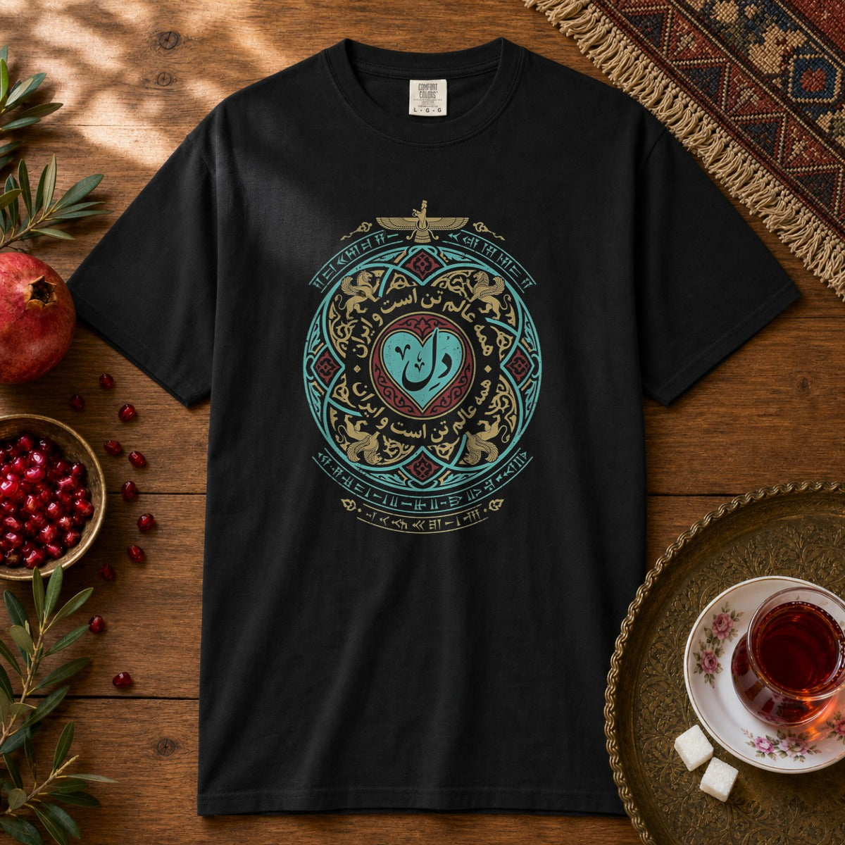 Iran Del Premium Tee - Black