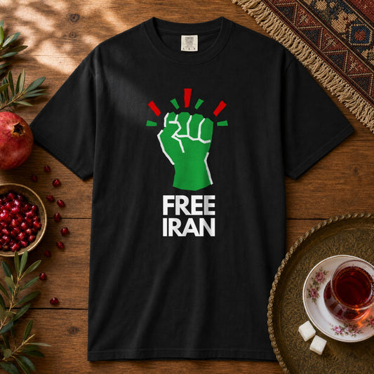 Free Iran Premium Tee - Black