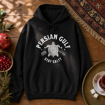 Persian Gulf Estd 550 BC Hoodie - Black