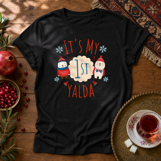 My First Yalda Unisex T-Shirt - Black