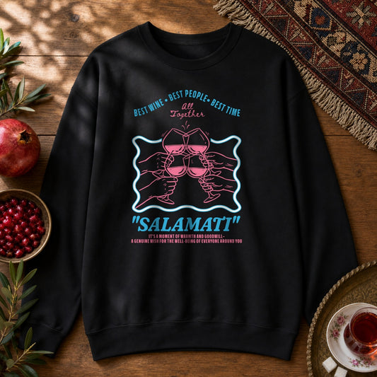 Salamati Explained Sweatshirt - Black