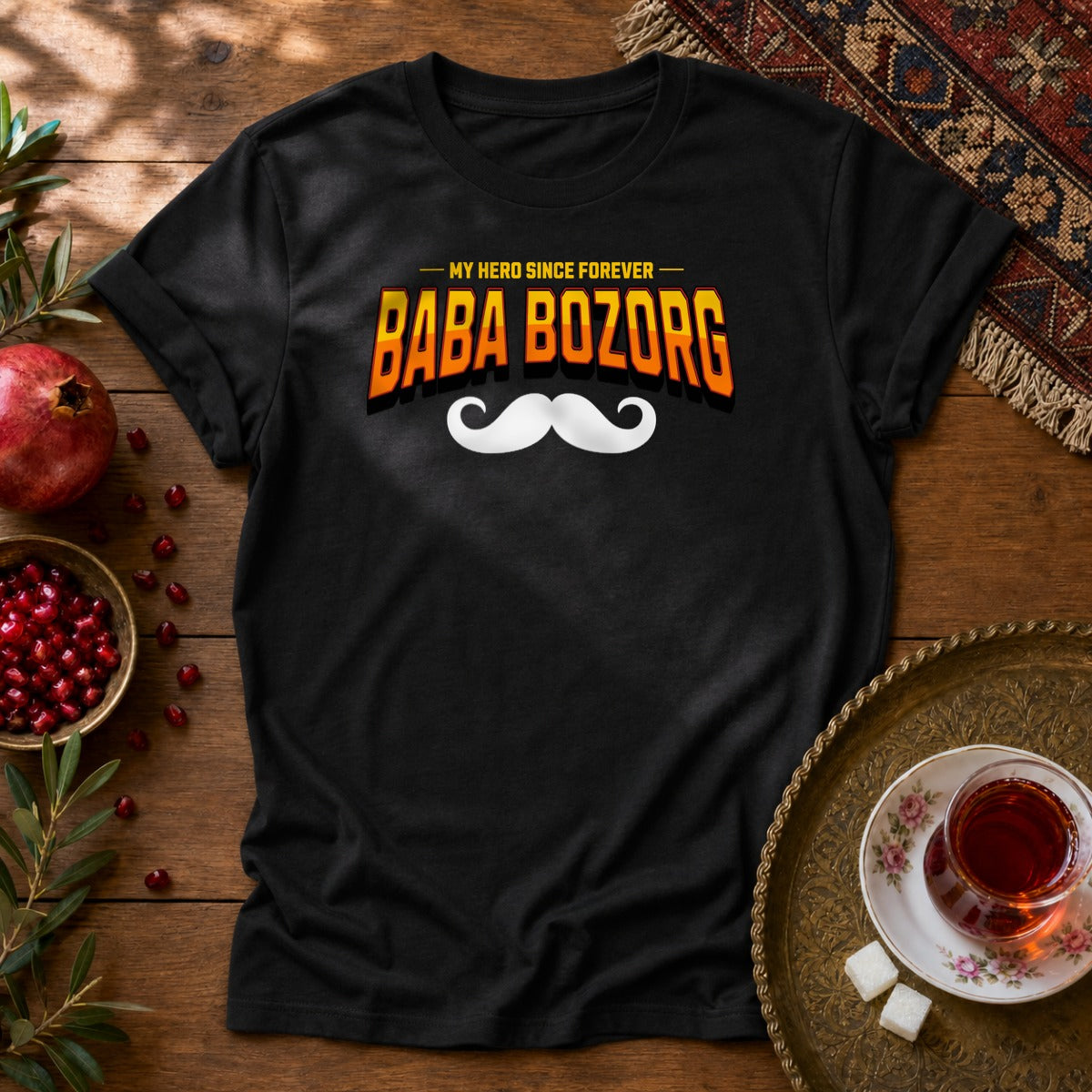 Bababozorg Hero Unisex T-Shirt - Black