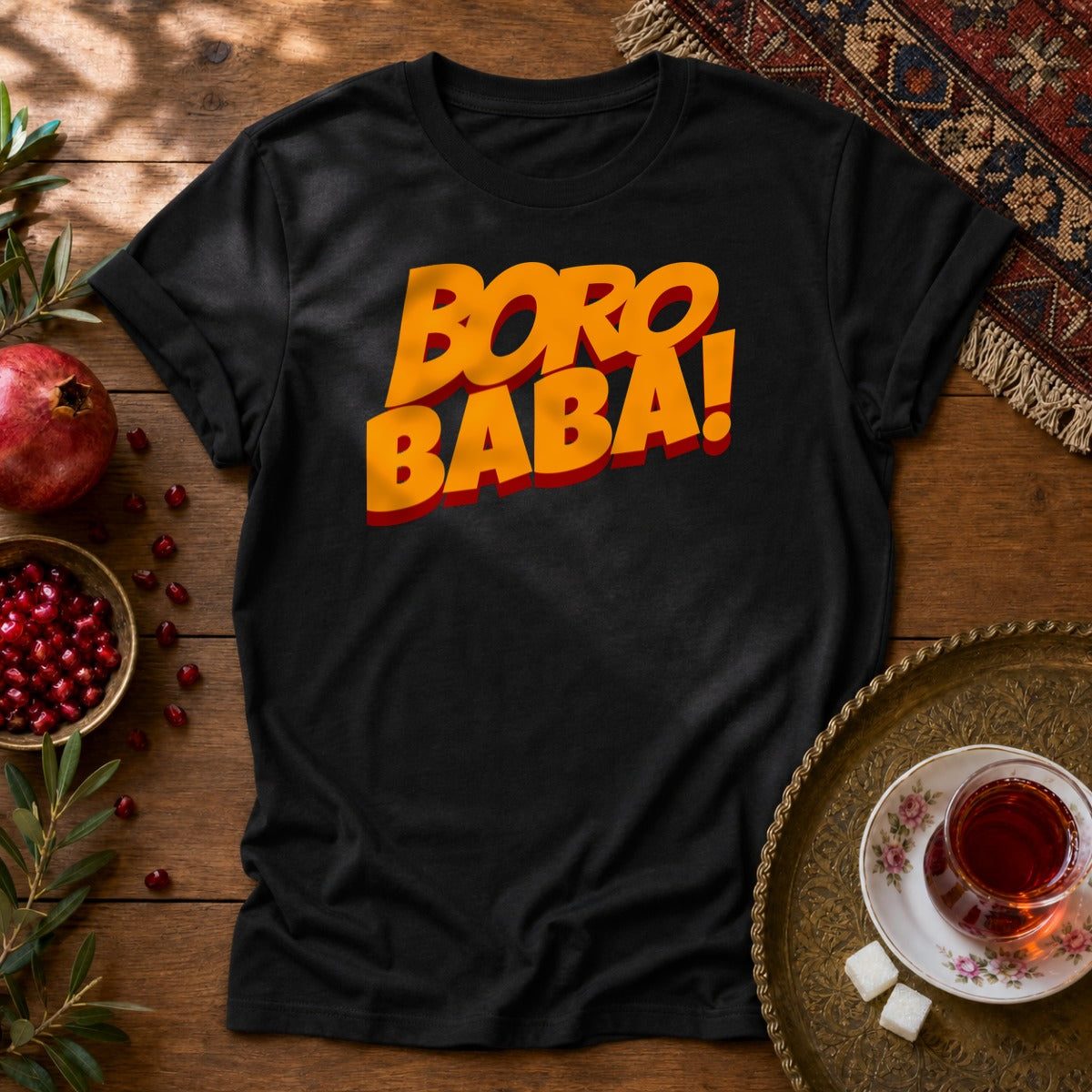 Boro Baba Unisex T-Shirt - Black
