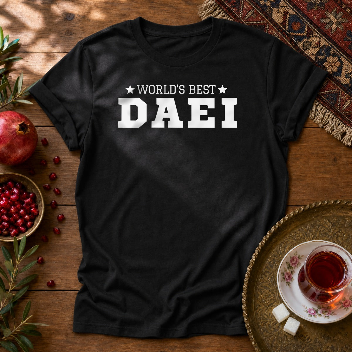 World's Best Daei Unisex T-Shirt - Black
